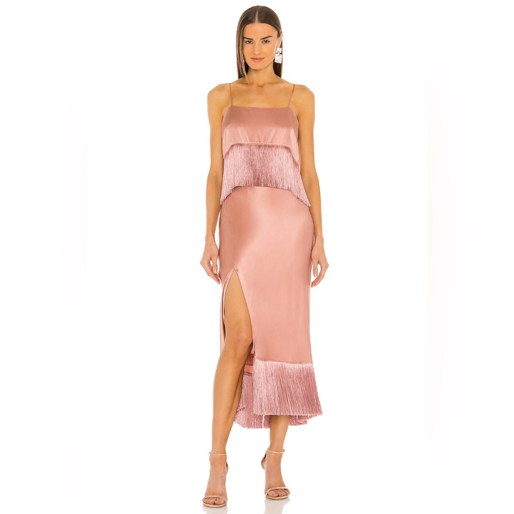 Cinq a sept Eastwood dress in Bare Rose